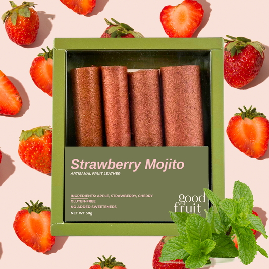 Strawberry Mojito Fruit Rolls
